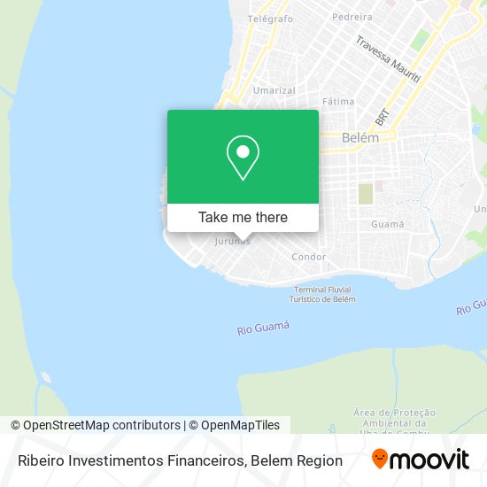 Mapa Ribeiro Investimentos Financeiros