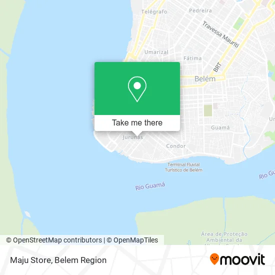 Maju Store map