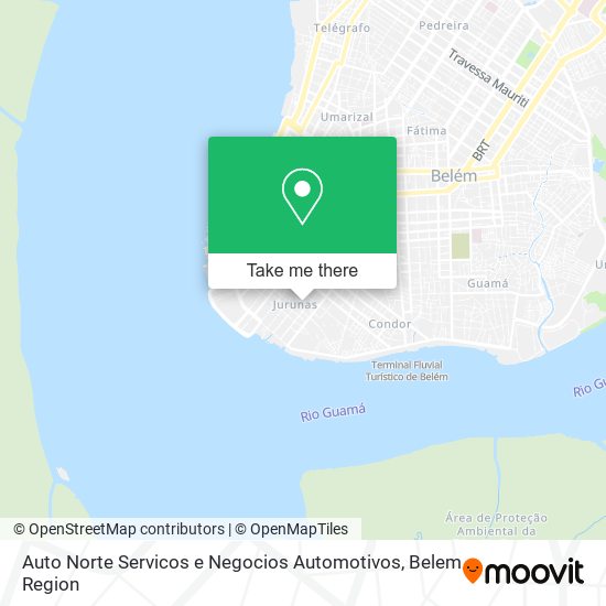 Auto Norte Servicos e Negocios Automotivos map