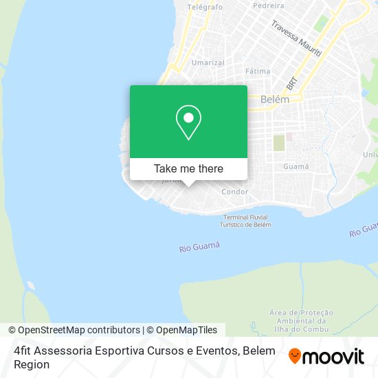 4fit Assessoria Esportiva Cursos e Eventos map