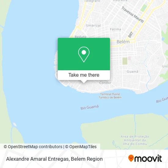 Alexandre Amaral Entregas map