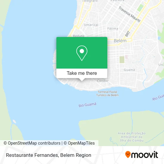 Restaurante Fernandes map