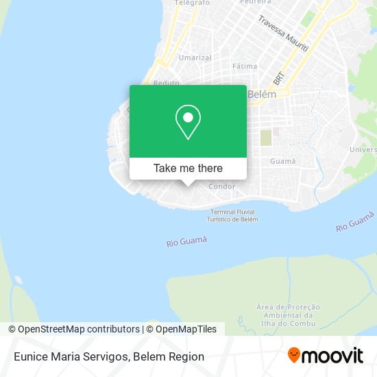 Eunice Maria Servigos map