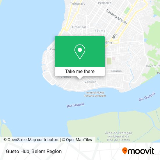 Gueto Hub map