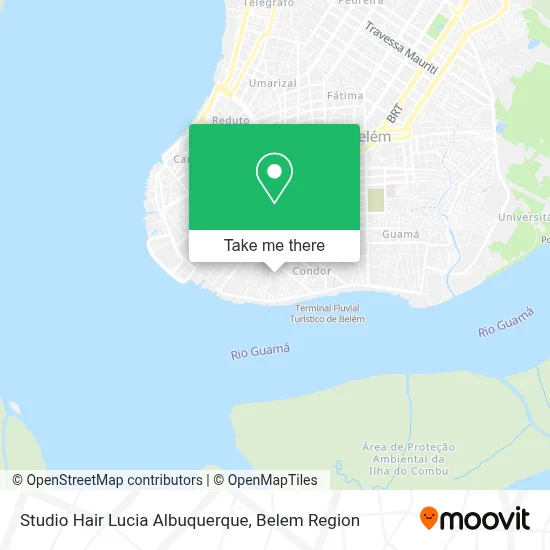 Studio Hair Lucia Albuquerque map