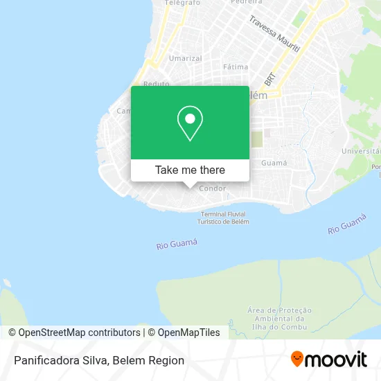Panificadora Silva map