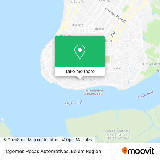 Cgomes Pecas Automotivas map