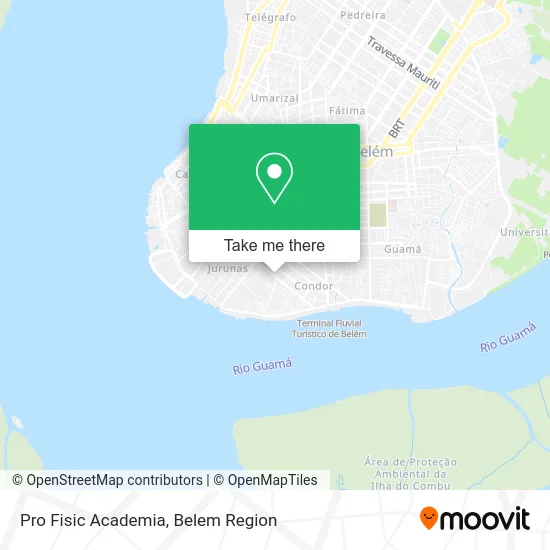 Pro Fisic Academia map