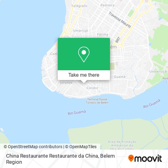 China Restaurante Restaurante da China map