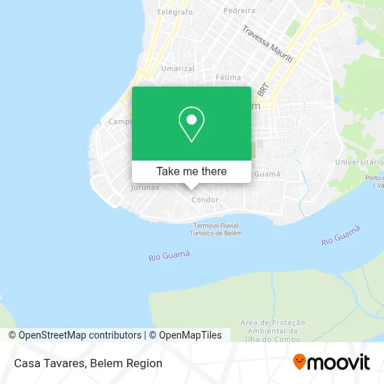 Casa Tavares map