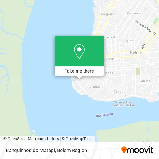 Banquinhos do Matapi map