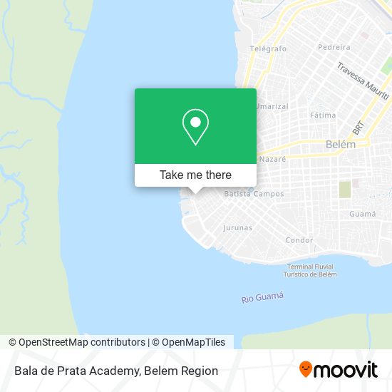 Bala de Prata Academy map