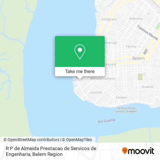 R P de Almeida Prestacao de Servicos de Engenharia map