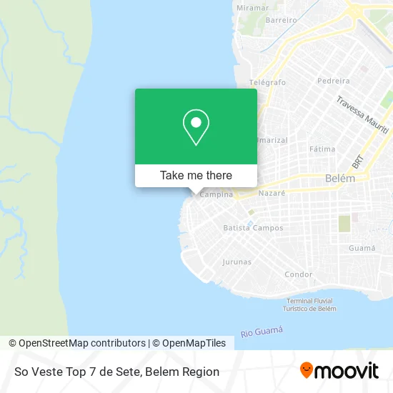 So Veste Top 7 de Sete map