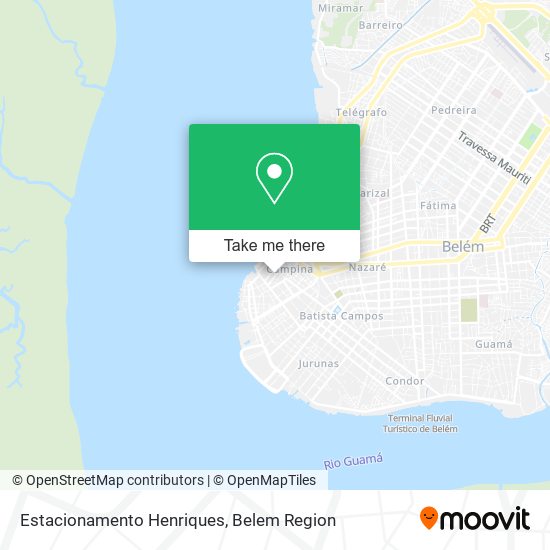 Estacionamento Henriques map