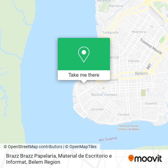Brazz Brazz Papelaria, Material de Escritorio e Informat map