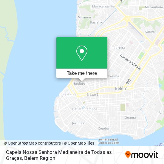 Capela Nossa Senhora Medianeira de Todas as Graças map