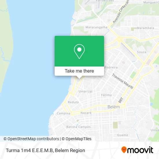 Turma 1m4 E.E.E.M.B map