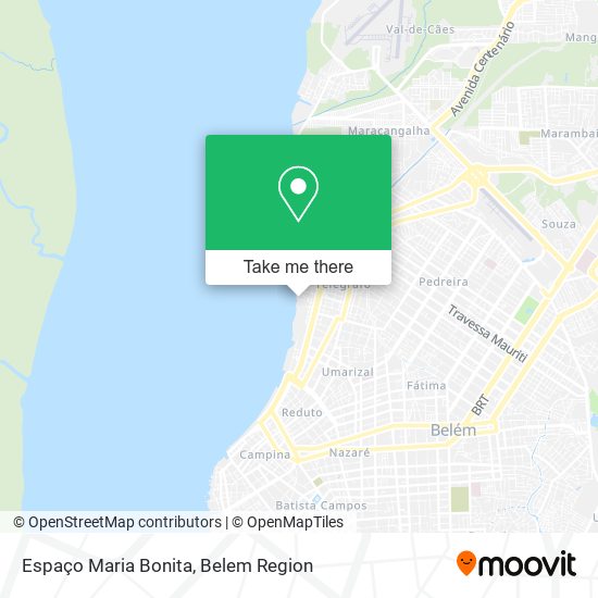 Espaço Maria Bonita map