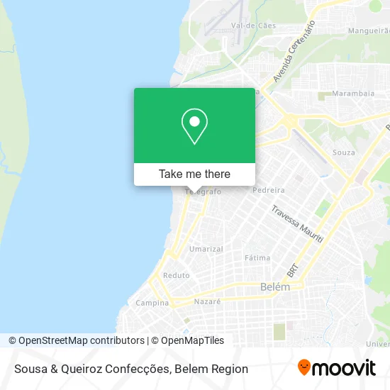 Sousa & Queiroz Confecções map