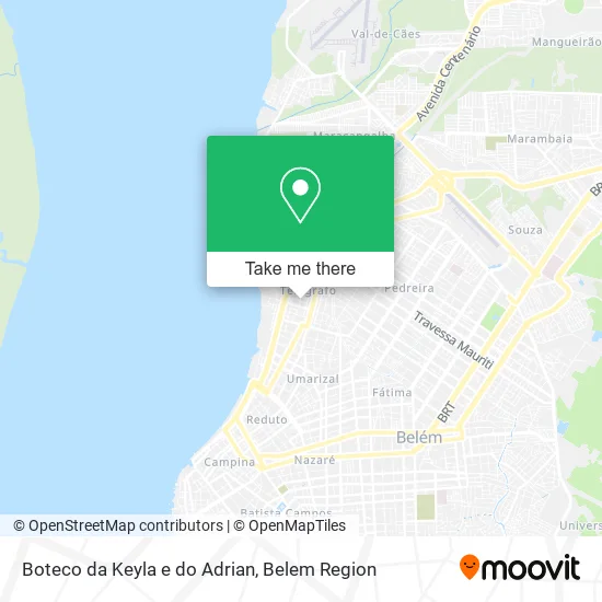 Boteco da Keyla e do Adrian map