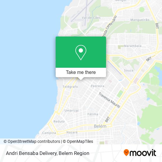 Mapa Andri Bensaba Delivery