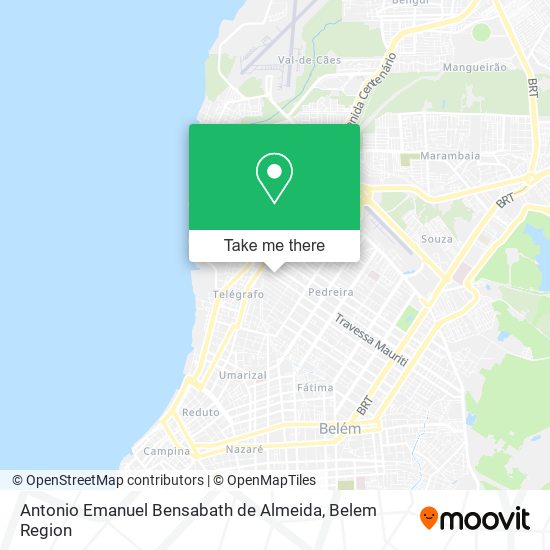 Antonio Emanuel Bensabath de Almeida map