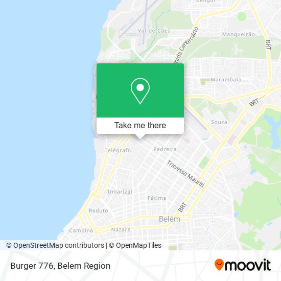 Burger 776 map