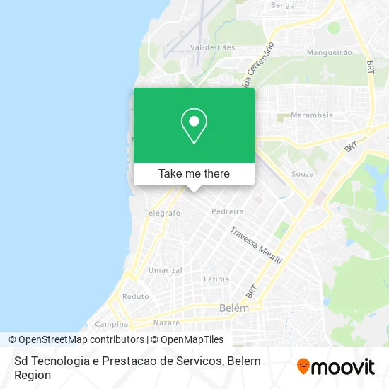 Sd Tecnologia e Prestacao de Servicos map
