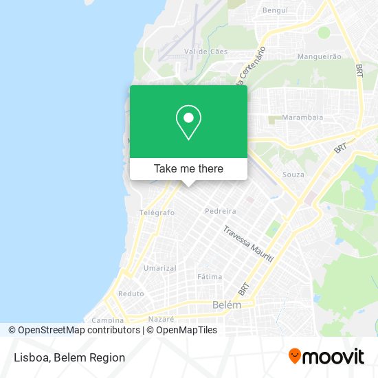 Lisboa map