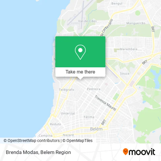 Brenda Modas map