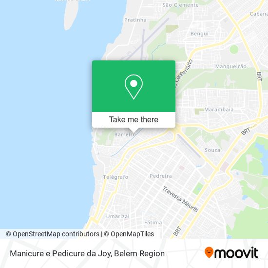 Manicure e Pedicure da Joy map