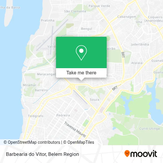 Barbearia do Vitor map