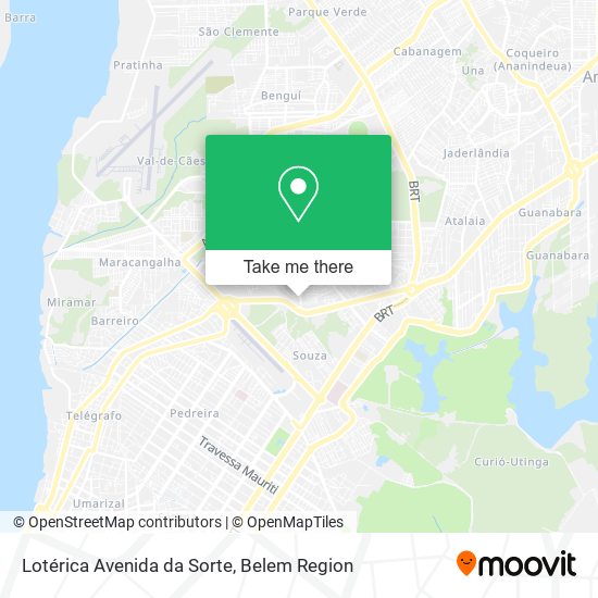 Lotérica Avenida da Sorte map