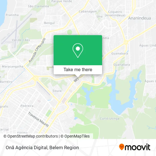 Onã Agência Digital map