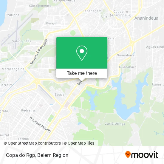 Copa do Rgp map