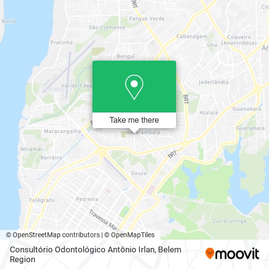 Consultório Odontológico Antônio Irlan map