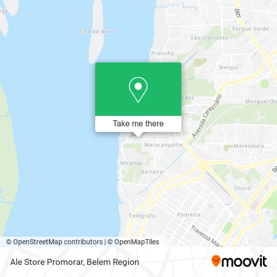 Ale Store Promorar map