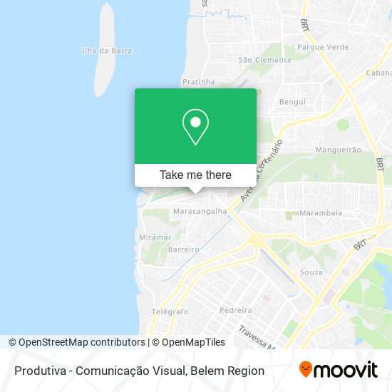 Produtiva - Comunicação Visual map