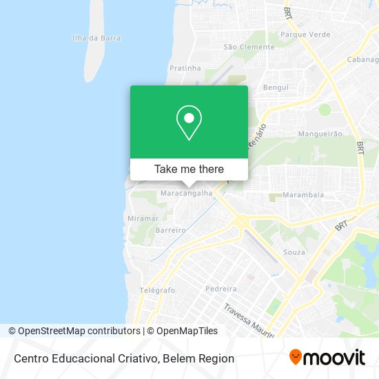 Centro Educacional Criativo map