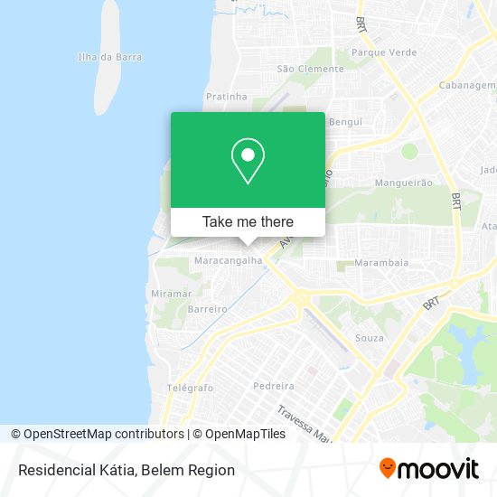 Residencial Kátia map