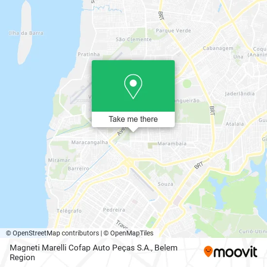 Magneti Marelli Cofap Auto Peças S.A. map
