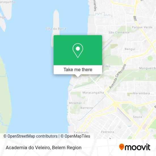Academia do Veleiro map