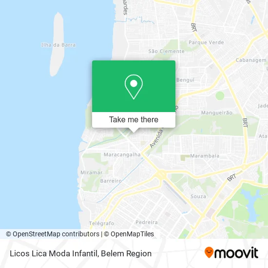 Licos Lica Moda Infantil map