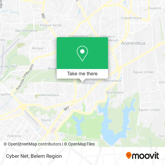 Cyber Net map