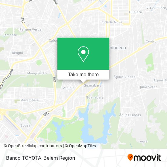 Banco TOYOTA map