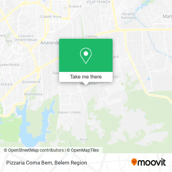 Pizzaria Coma Bem map
