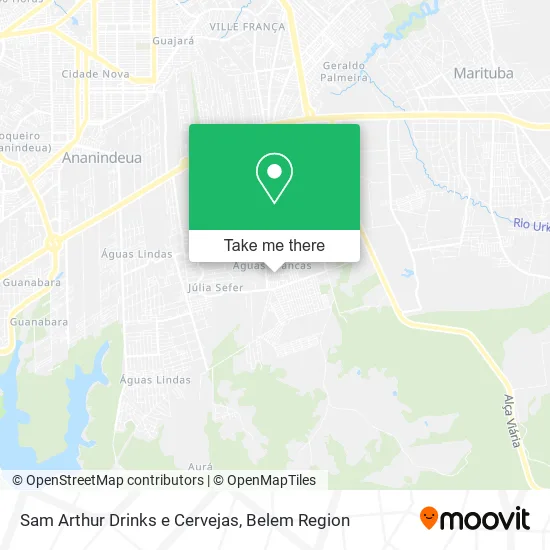 Sam Arthur Drinks e Cervejas map