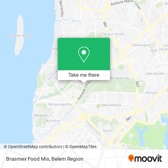 Brasmex Food Mix map