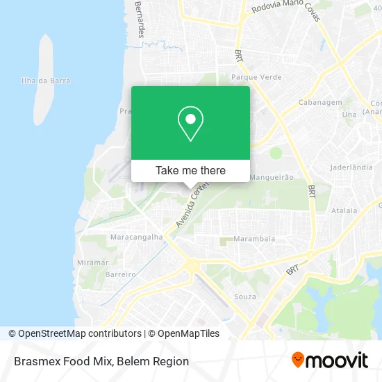 Brasmex Food Mix map